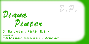 diana pinter business card